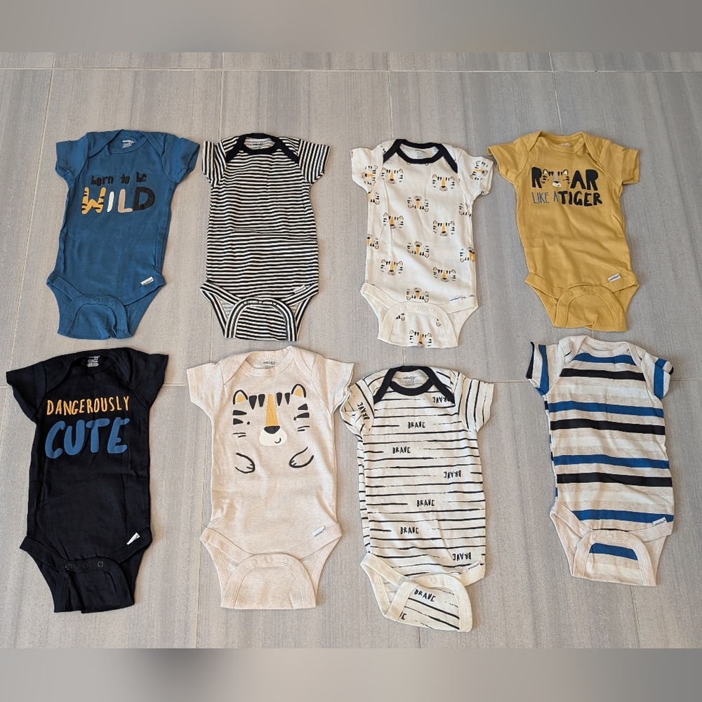 Onsies 3-6M - 8 onsies brand new